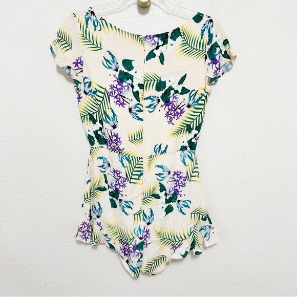 For Love & Lemons tropical floral romper Size XS - Picture 6 of 9